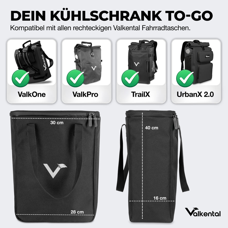 Rechteckig (für 2in1 & 3in1 Radrucksäcke)
